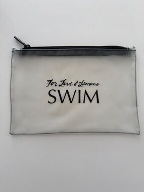 For Love & Lemons SWIM Clear Pouch